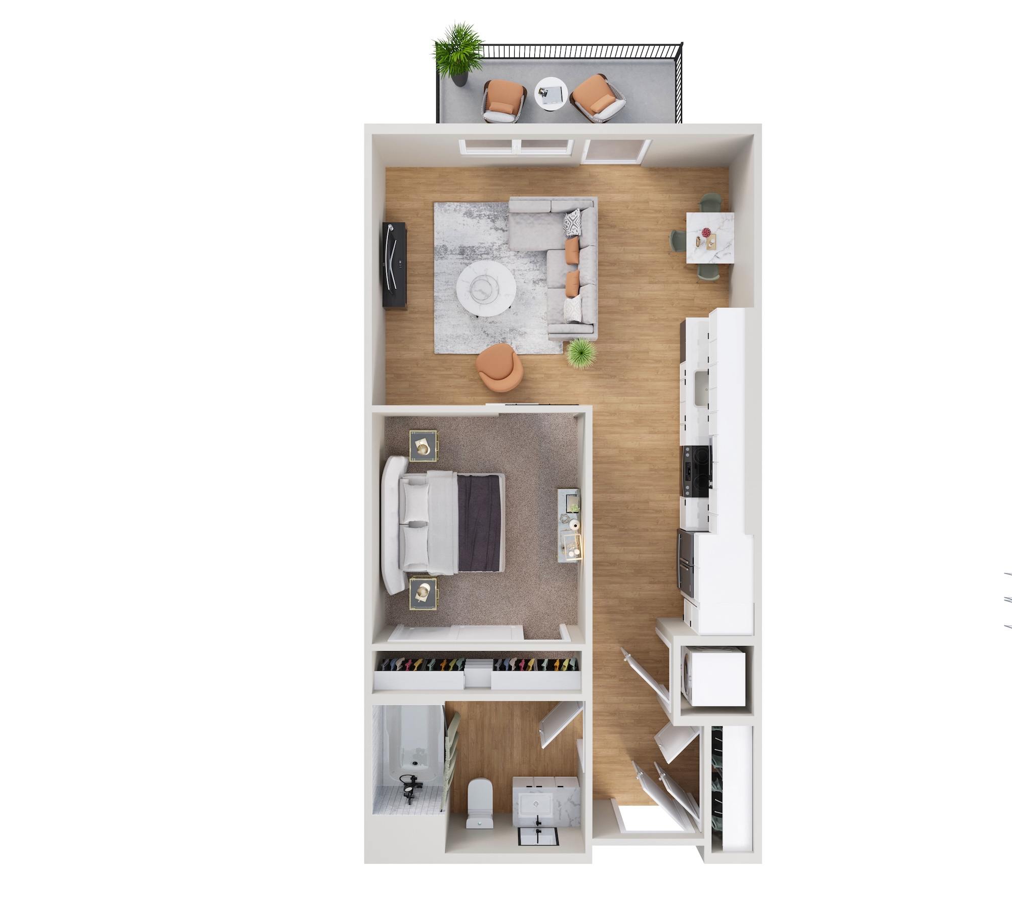 Floor plan layout diagram for S1